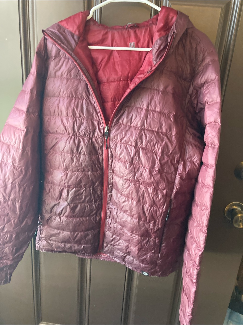 REI woman’s down coat size large